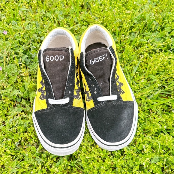 Old Skool Vans x Peanuts Charlie Brown - Picture 2 of 5
